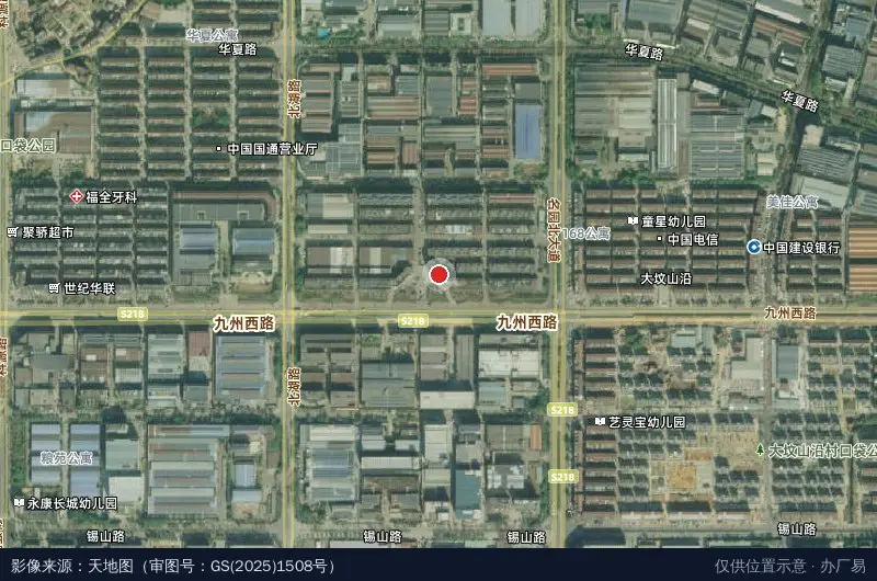 神洲模具产业园卫星位置示意图