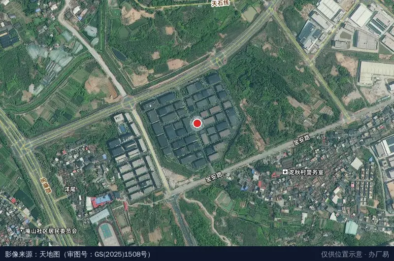 中南高科·漳州创智云谷卫星位置示意图