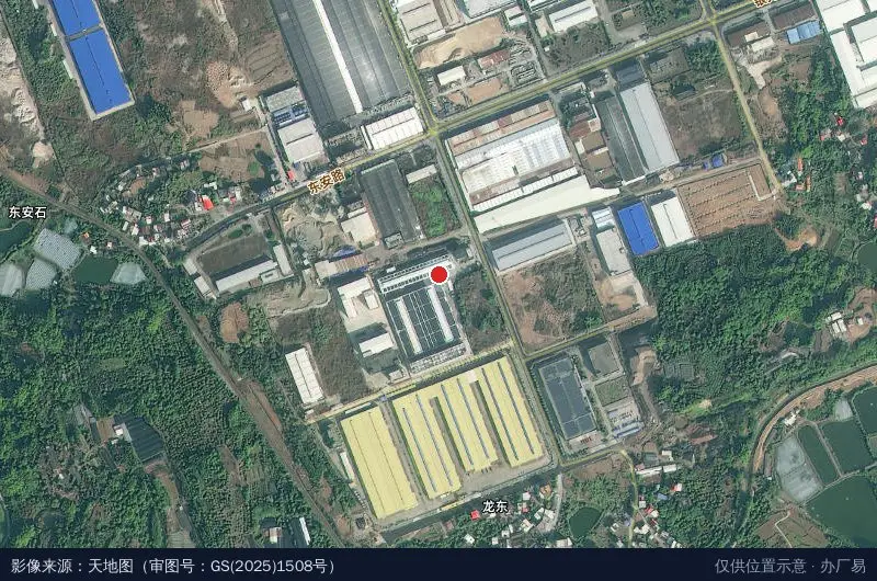 帷森(厦门)建材工业有限公司-东方产业园卫星位置示意图