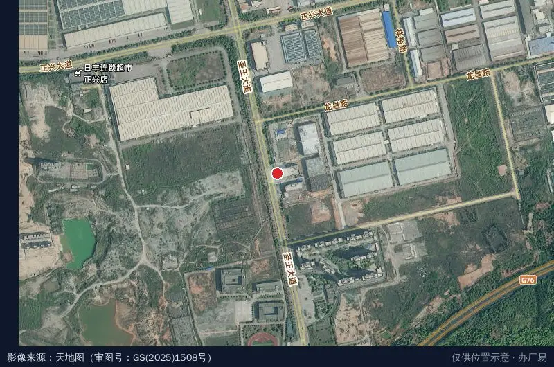 美尼斯智能家居跨境电商产业园卫星位置示意图