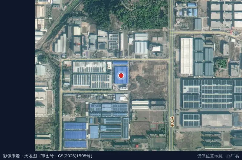 烨隆产业园卫星位置示意图