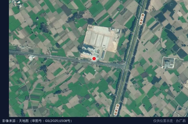 古雷乡村振兴精细化工富民示范产业园一期项目(公路港一期)(建设中)卫星位置示意图