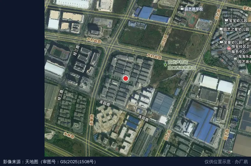 联东U谷·南宁高新国际企业港卫星位置示意图