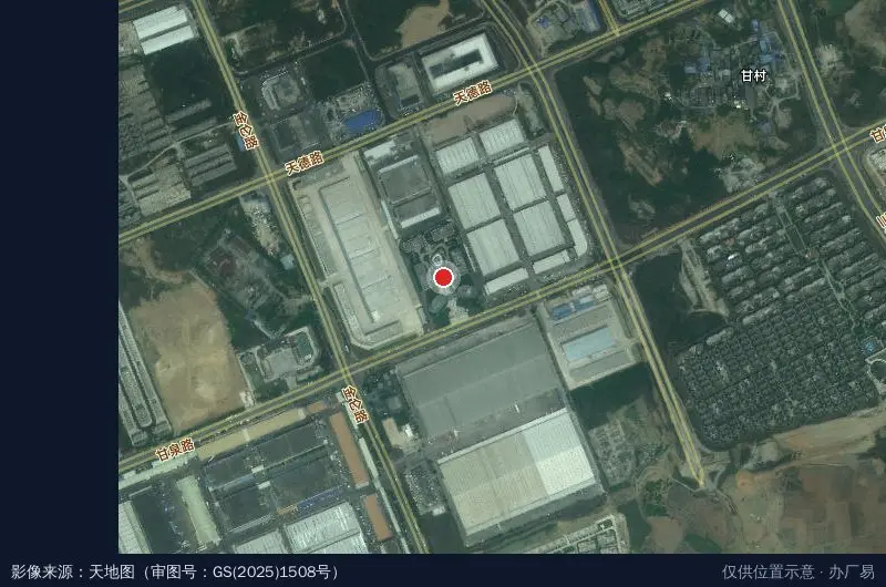 广西路桥·科技城卫星位置示意图