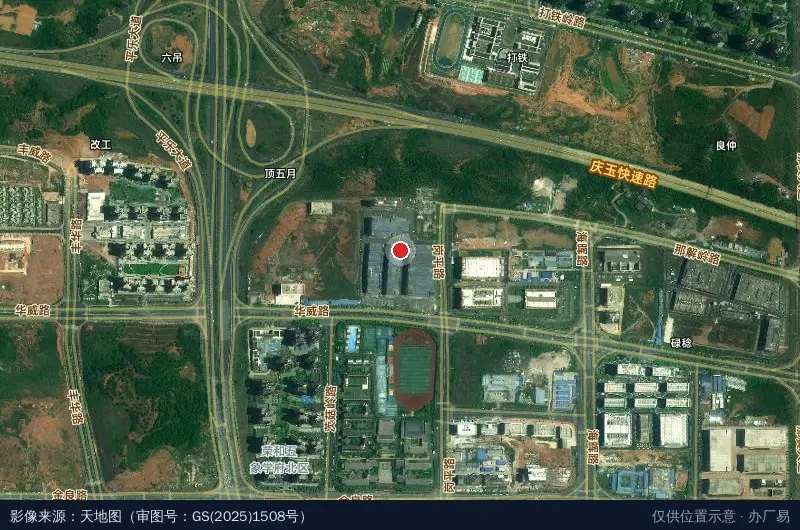 南向电子信息产业园卫星位置示意图