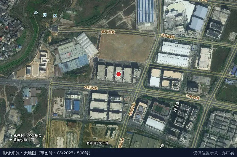 食药械妆产业园二区(原南宁中关村电子信息产业园三期)(建设中)卫星位置示意图