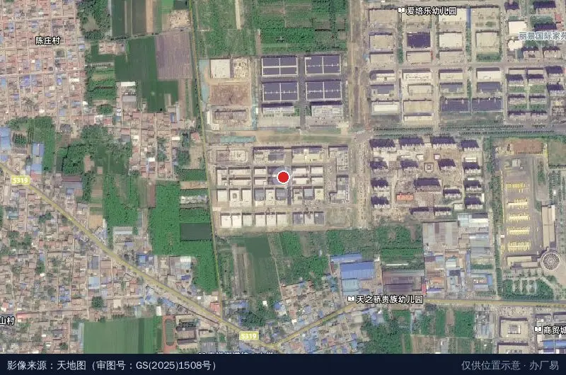 新高地创新智慧产业园卫星位置示意图