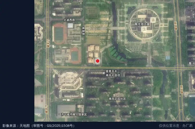 富慧源数字信息科技园卫星位置示意图