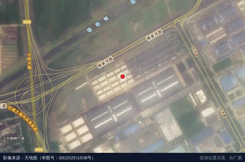均和云谷·济宁创新谷科技园卫星位置示意图