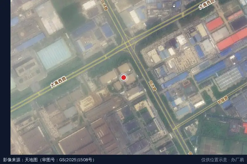 杨家河科技创业园卫星位置示意图