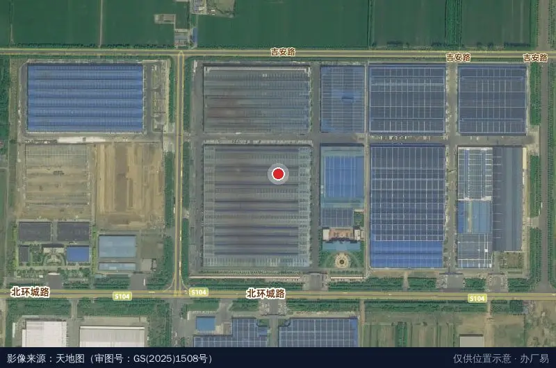 经典重工事业园卫星位置示意图