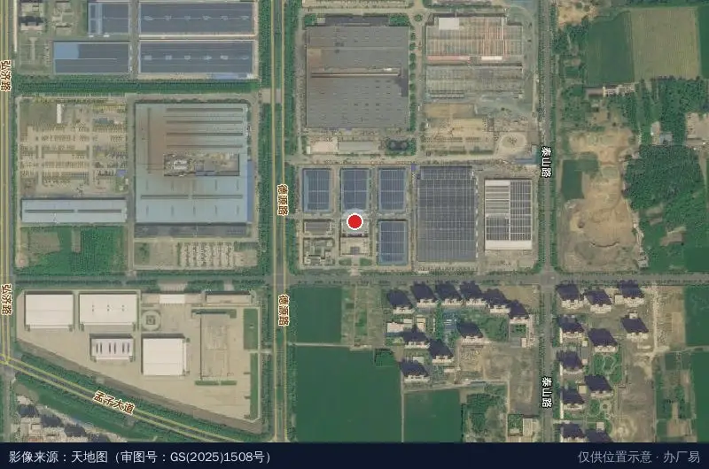 硬创(济宁)智能制造产业园卫星位置示意图