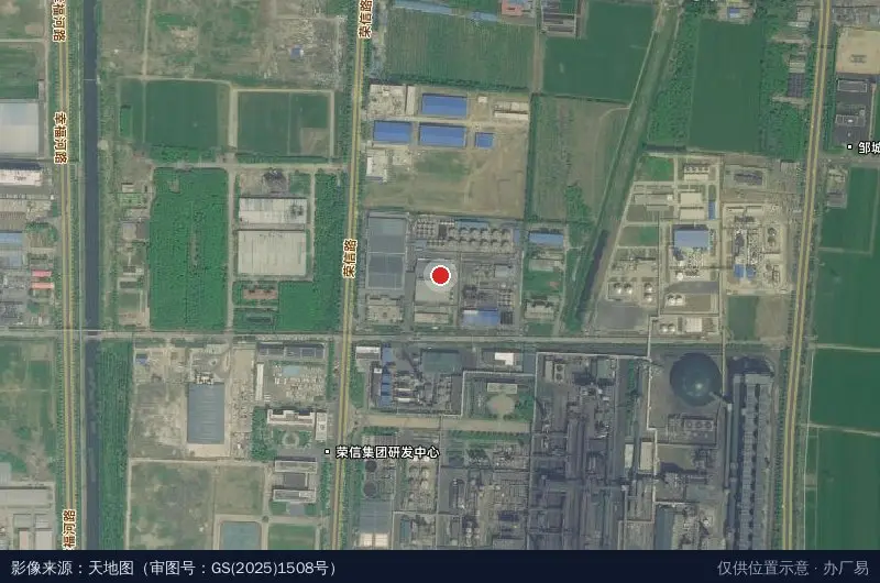 品多高端润滑油产业基地卫星位置示意图