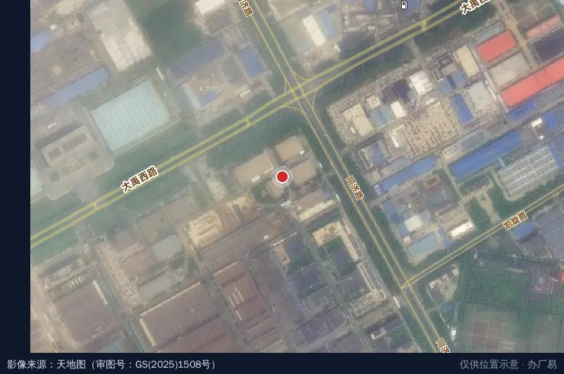 杨家河科技创业园C区卫星位置示意图