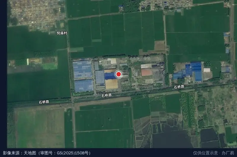 翔浩科技园卫星位置示意图