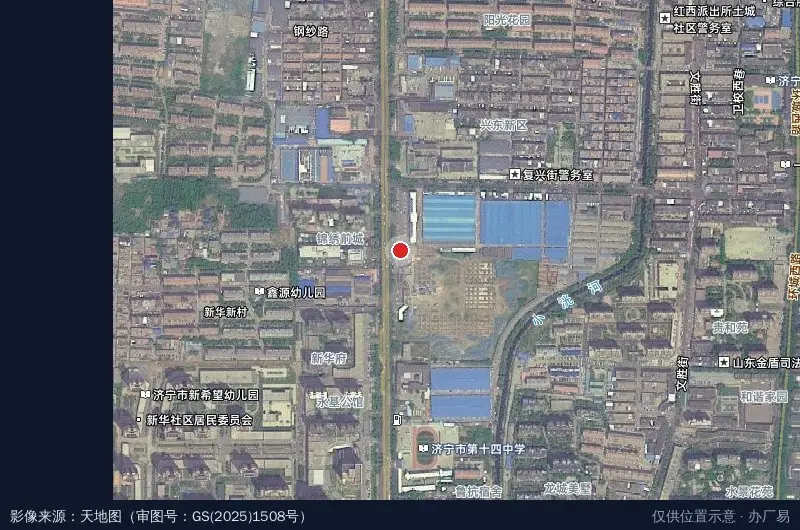新能源未来科技园项目卫星位置示意图