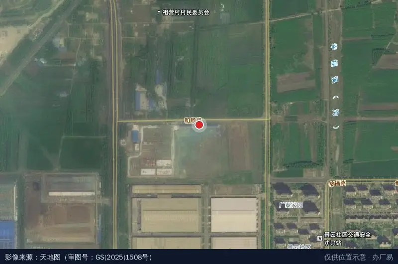 均和云谷·济宁创新谷第二科技园卫星位置示意图
