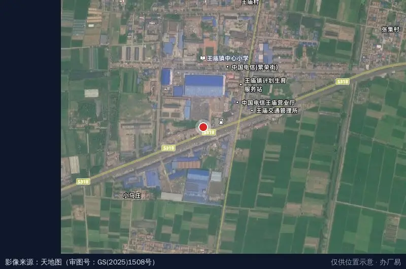 中创智慧科技产业园卫星位置示意图