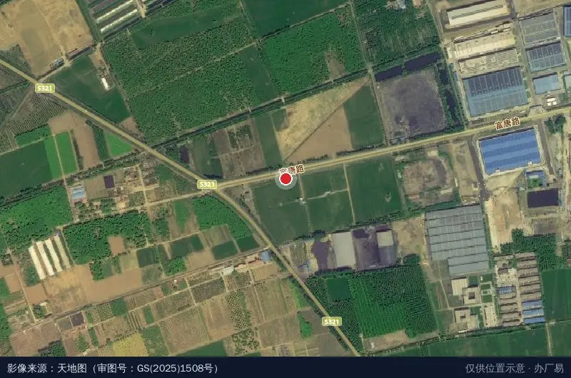 济宁能源精密智造产业园卫星位置示意图