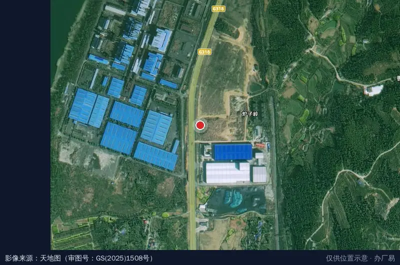 盛荣智能科技产业园(建设中)卫星位置示意图