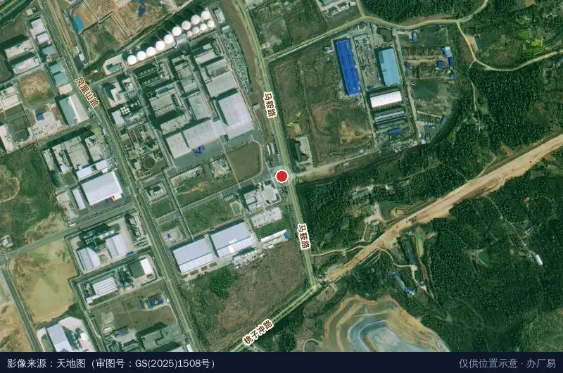 安琪生物科技产业园卫星位置示意图