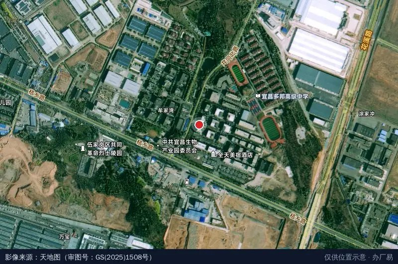 城东U谷C区智慧谷创业园卫星位置示意图