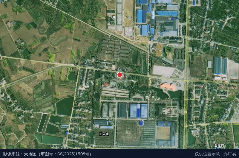 土老憨科技园卫星位置示意图
