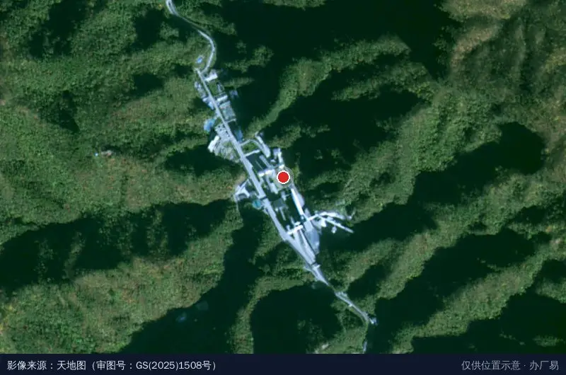 三宁矿业工业园卫星位置示意图