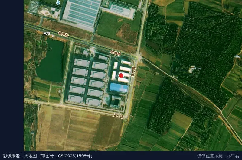 博柯莱智能科技产业园卫星位置示意图