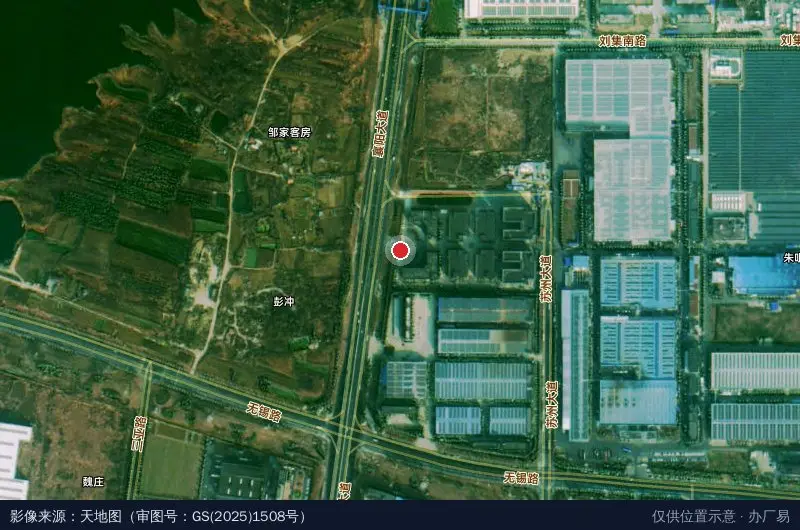 汇科科教产业园卫星位置示意图