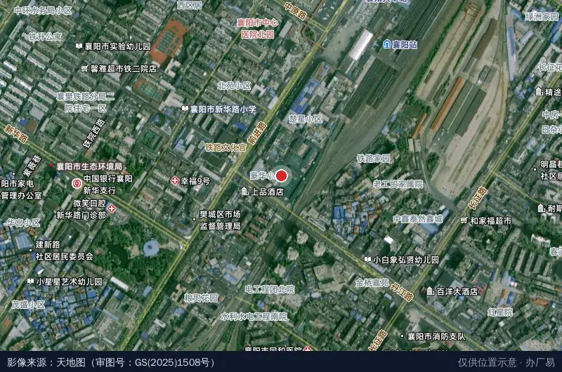 麒城2035文创产业园(建设中)卫星位置示意图