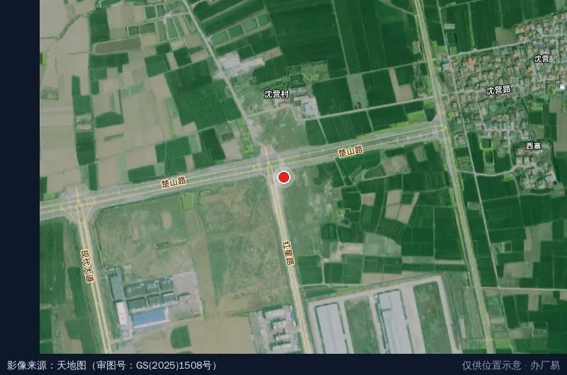 博通未来科创园卫星位置示意图