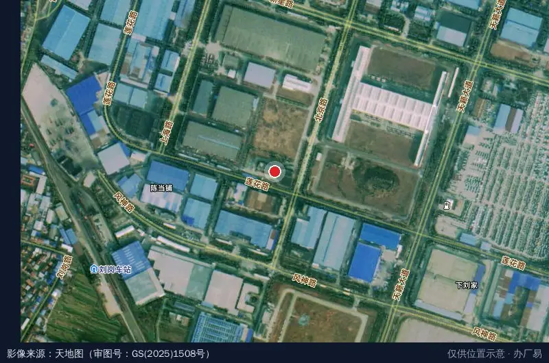 中国兵器工业集团江山重工研究院有限公司(产业园)卫星位置示意图