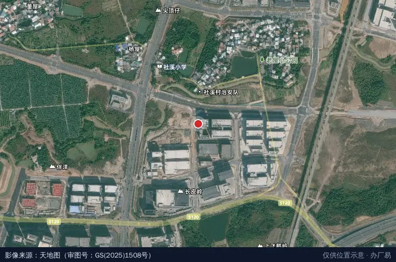 ADO工业园(惠州)卫星位置示意图