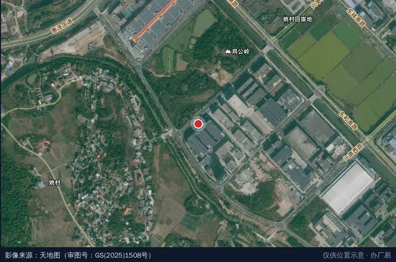 东江科技园卫星位置示意图