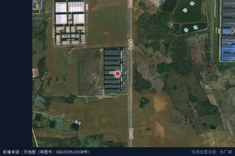 中德智能制造产业园卫星位置示意图