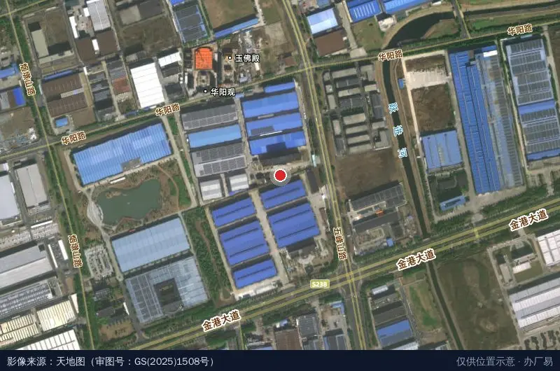 整建整装创新产业园卫星位置示意图