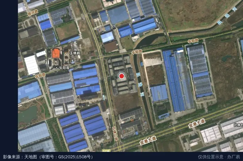 联东U谷镇江新区智能制造产业园卫星位置示意图