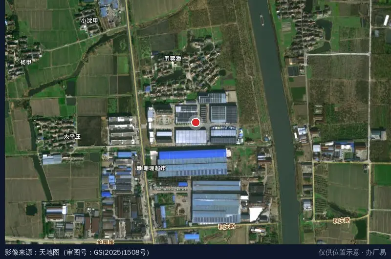 丹凤工业园卫星位置示意图