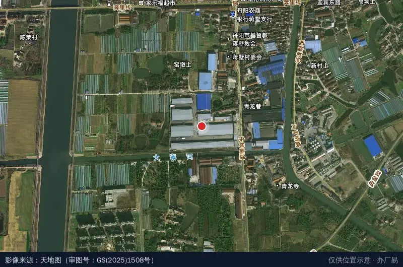 塑星物流园(建设中)卫星位置示意图