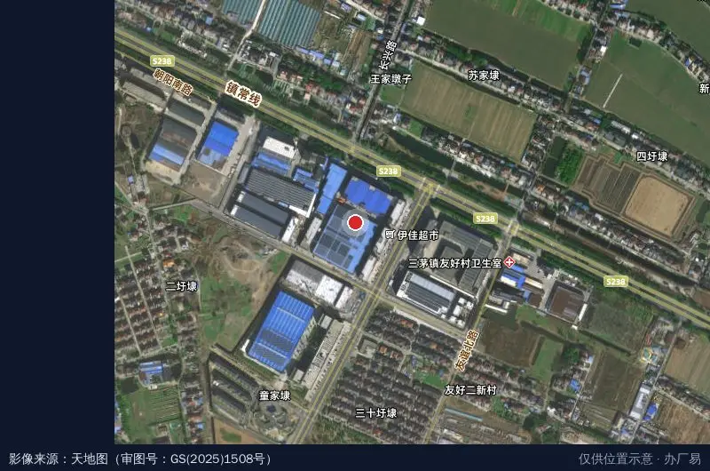 海企科技园卫星位置示意图