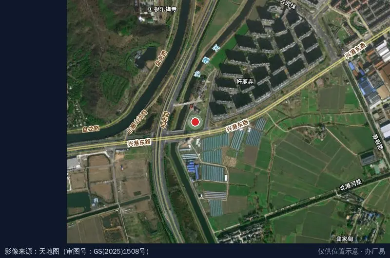 镇江经济技术开发区美术家协会卫星位置示意图