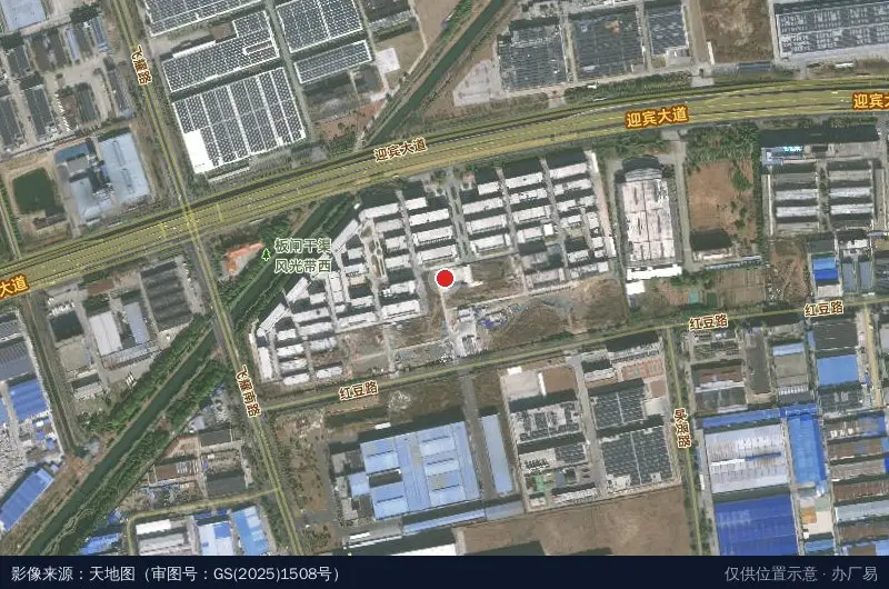 联东U谷淮安智能制造产业园卫星位置示意图
