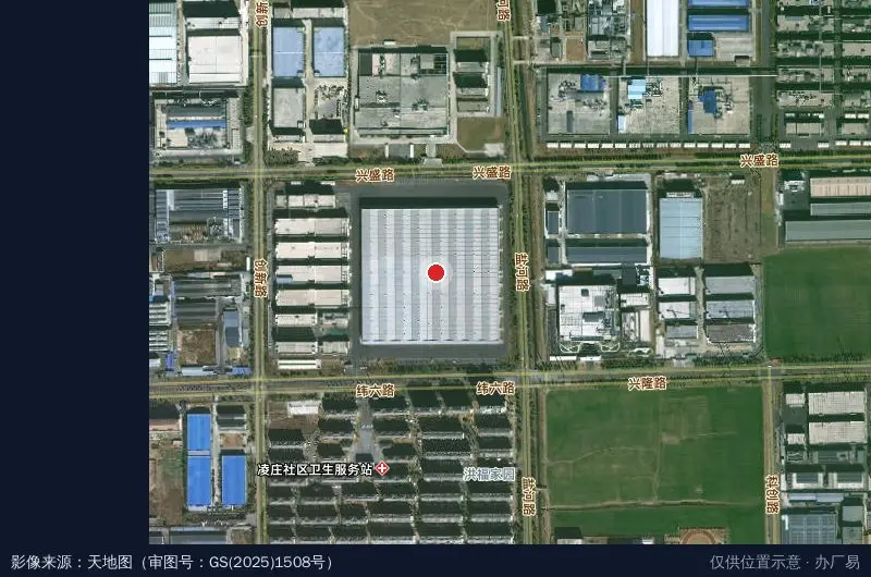 嘉立创集团机械智造淮安基地卫星位置示意图