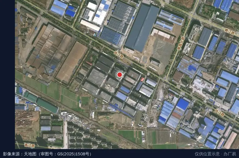 国家淮安高新区宁淮电子产业园卫星位置示意图