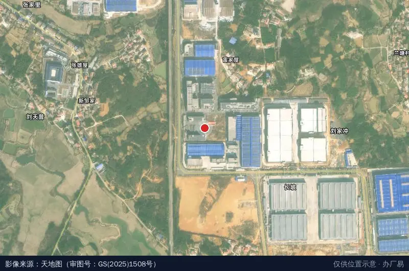 宝易通科技园卫星位置示意图