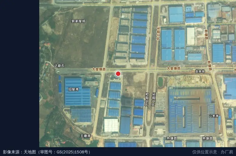环生科技整建整装产业园卫星位置示意图