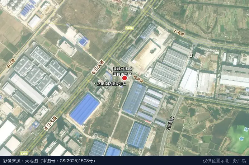 华琨智能装备产业园卫星位置示意图