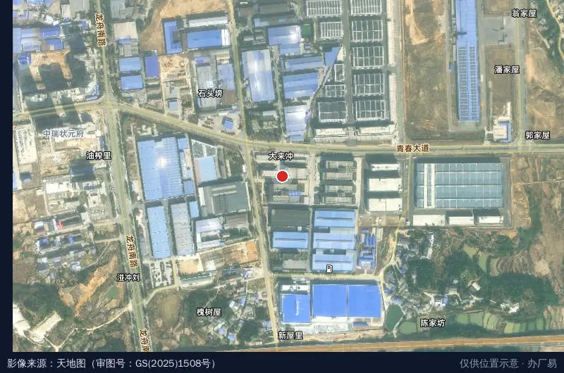 给力光电科技园卫星位置示意图