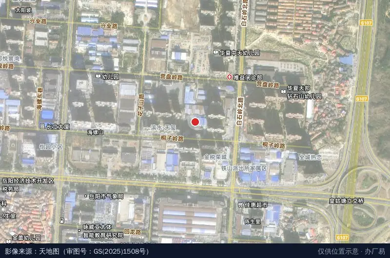 科德工业园卫星位置示意图